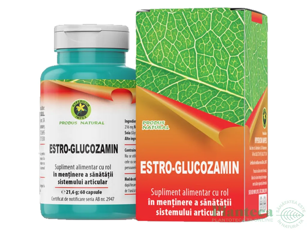 Estro Glucozamin 60cps - HYPERICUM