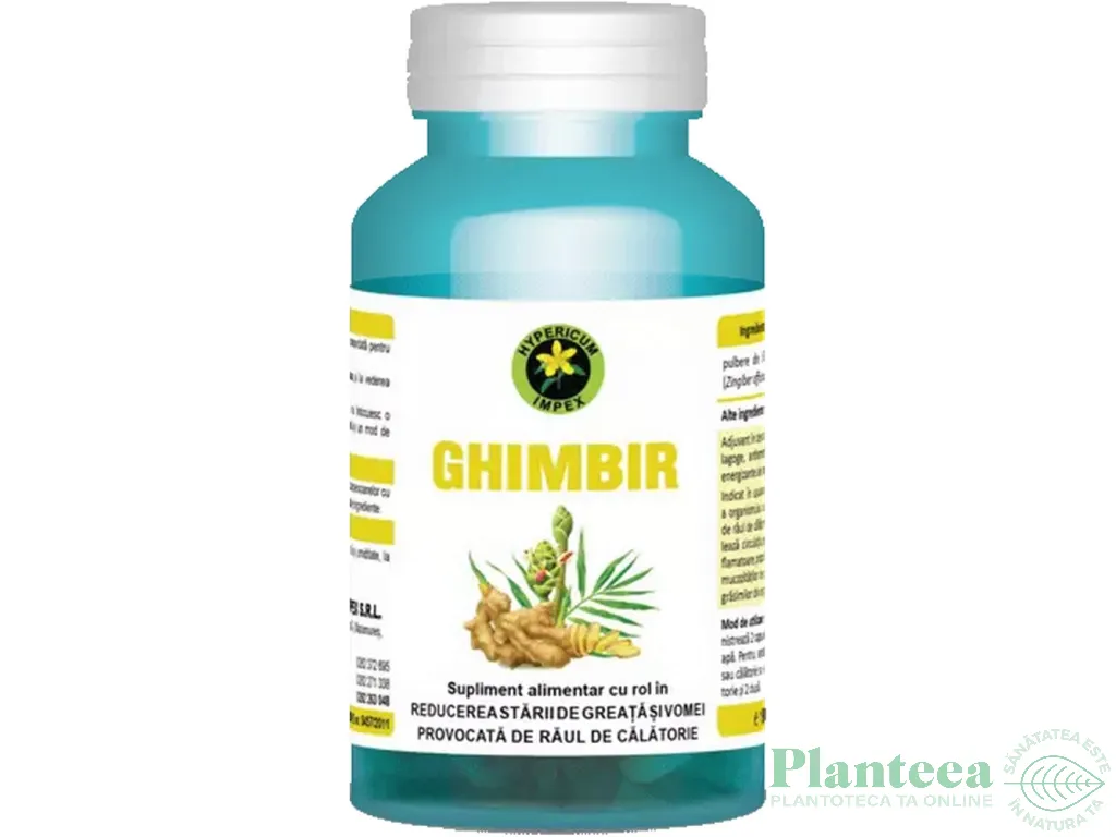Ghimbir 60cps - HYPERICUM