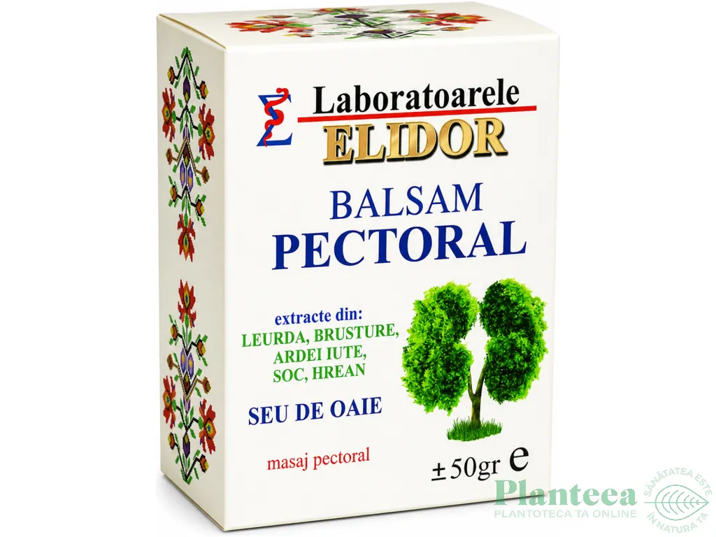 Balsam pectoral 50g - ELIDOR