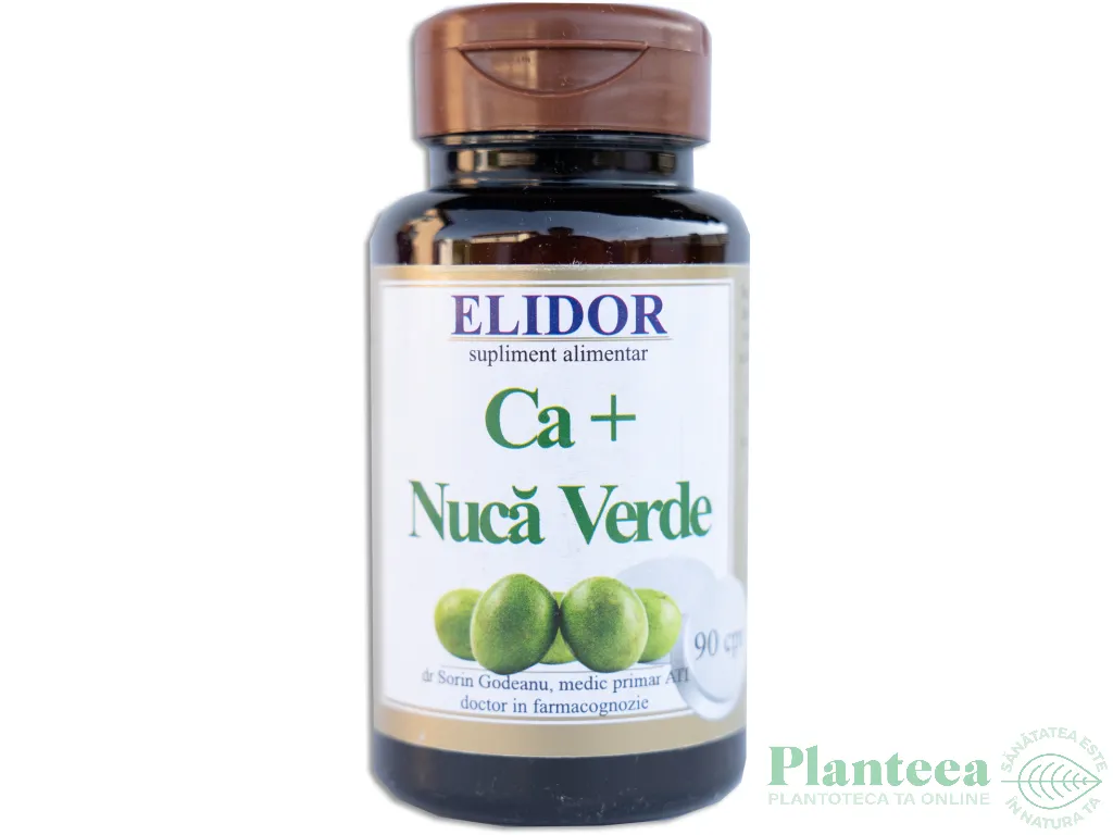 Calciu nuca verde 90cp - ELIDOR