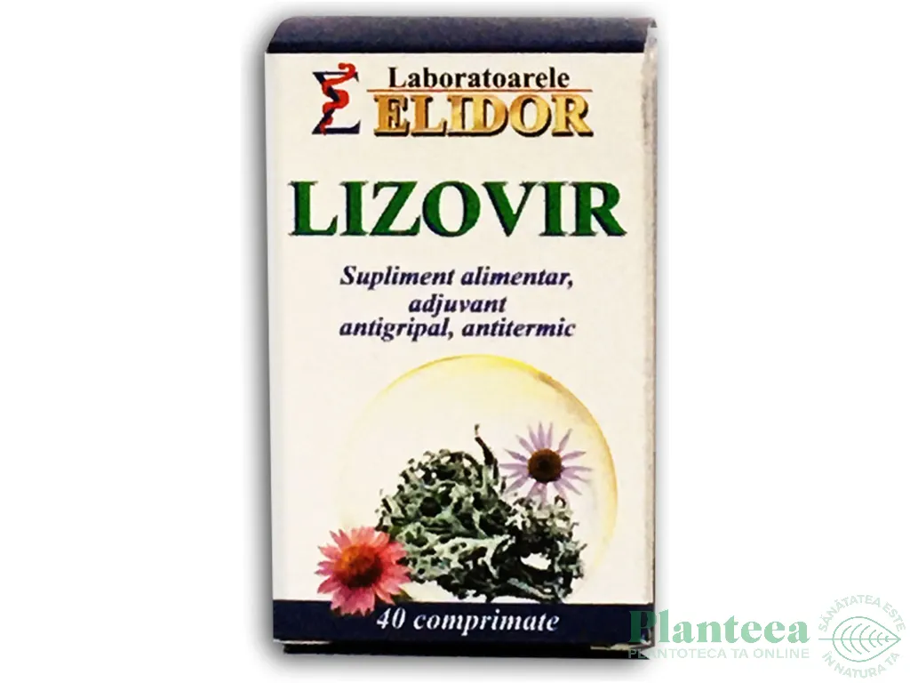 LizoVir [Antigripal Antifebril] 40cp - ELIDOR