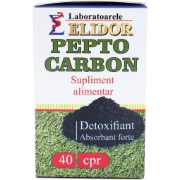 PeptoCarbon [Detoxifiant Absorbant forte] 40cp - ELIDOR