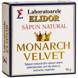Sapun natural hidratant uleiuri extracte vegetale Monarch Velvet 90g - ELIDOR