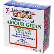 Sapun natural antibacterian cimbru cuisoare scaiul dracului Amour Gitan 90g - ELIDOR