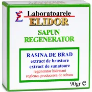 Sapun natural regenerant hidratant rasina brad brusture sunatoare Regenerator 90g - ELIDOR