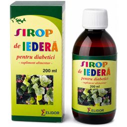 Sirop iedera diabetici 200ml - ELIDOR