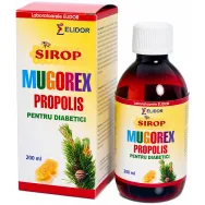 Sirop mugorex propolis diabetici 200ml - ELIDOR