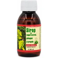 Sirop patlagina brad propolis diabetici 200ml - ELIDOR