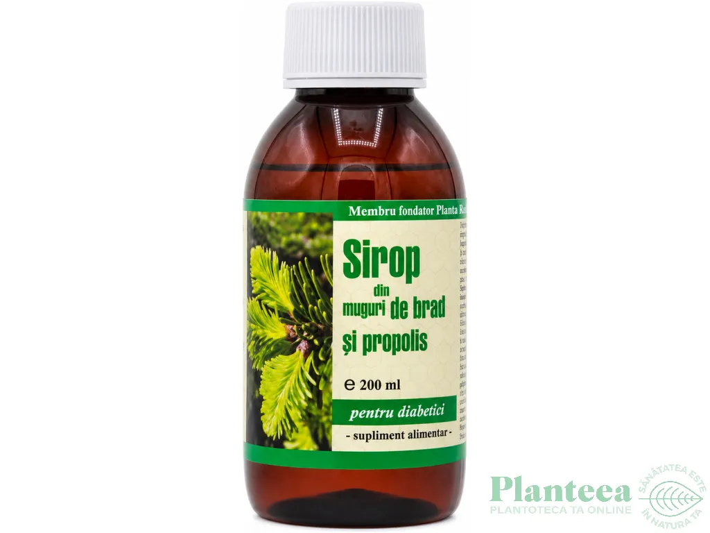 Sirop muguri brad propolis diabetici 200ml - ELIDOR