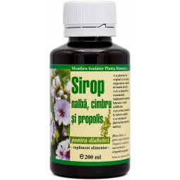 Sirop nalba cimbru propolis diabetici 200ml - ELIDOR