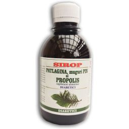 Sirop patlagina pin propolis diabetici 200ml - ELIDOR