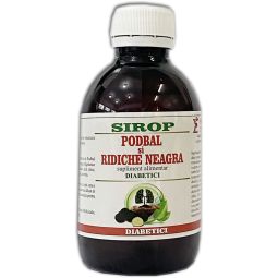 Sirop podbal ridiche neagra diabetici 200ml - ELIDOR