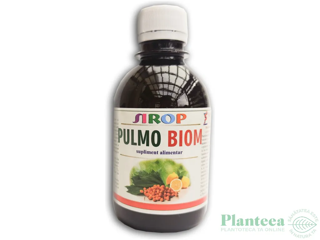 Sirop PulmoBiom diabetici 200ml - ELIDOR