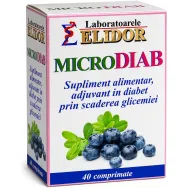 MicroDiab [Regleaza glicemia natural] 40cp - ELIDOR