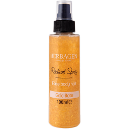 Spray fata corp par radiant Gold Rose 100ml - HERBAGEN
