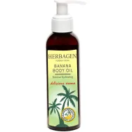 Ulei masaj corp banana intens hidratant 150ml - HERBAGEN