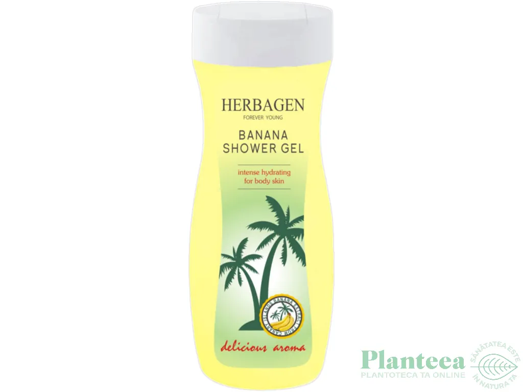 Gel dus banana intens hidratant 300ml - HERBAGEN