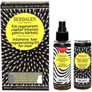 Kit regenerant capilar intensiv barbati [Sampon regenerant 100ml+Ser capilar 100ml] 2b - HERBAGEN