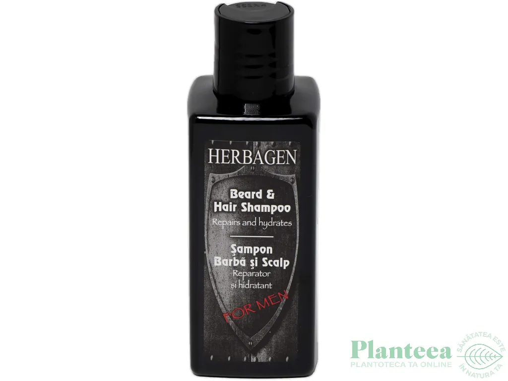 Sampon barba scalp hidratant reparator 200ml - HERBAGEN