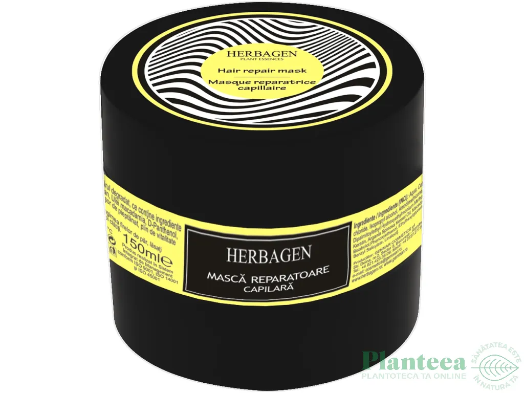 Masca par reparatoare capilara 150ml - HERBAGEN