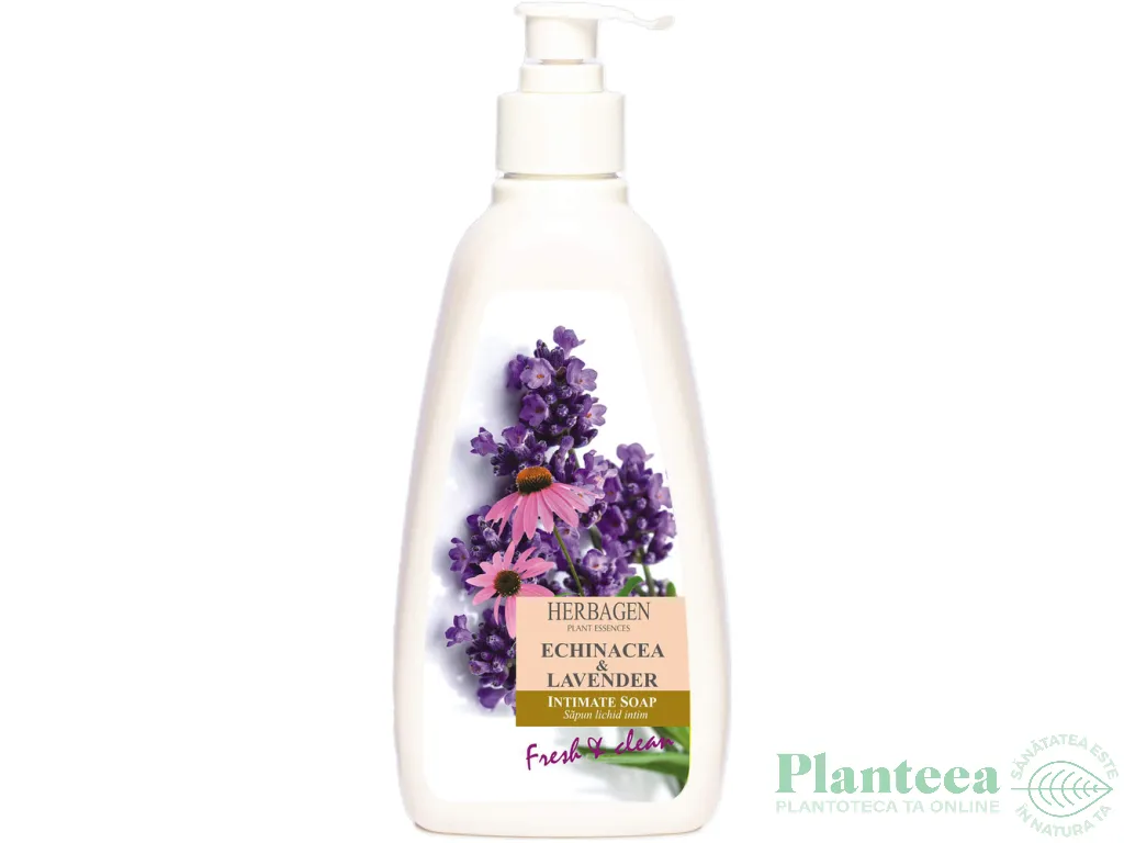Sapun lichid intim echinaceea lavanda 500ml - HERBAGEN