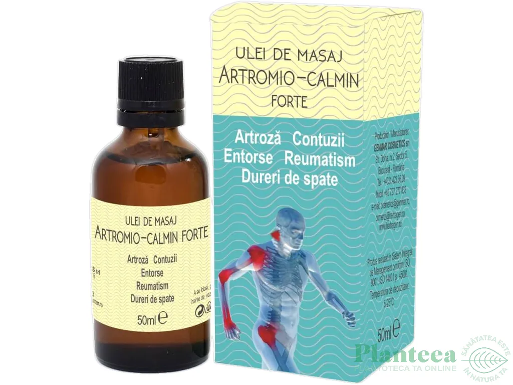 Ulei masaj ArtromioCalmin Forte 50ml - HERBAGEN