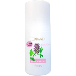 Deo roll on Happy lemn dulce 50ml - HERBAGEN