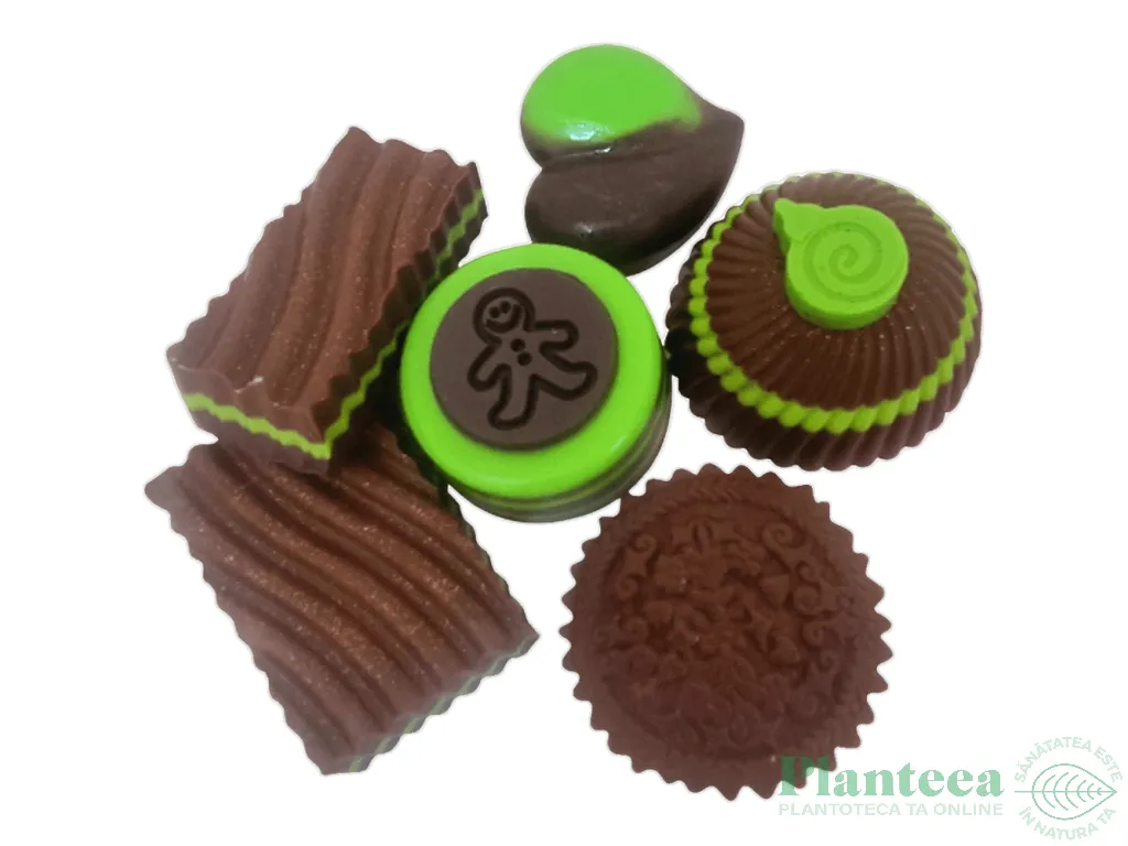 Sapun handmade Dubai Chocolate Dream glicerina uleiuri vegetale 50g - HERBAGEN