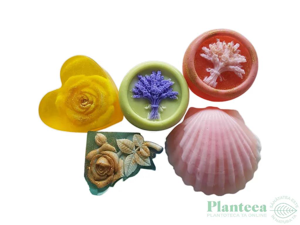Sapun handmade glicerina uleiuri vegetale 75g - HERBAGEN