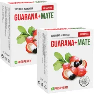 Set Guarana mate 2x30cps - PARAPHARM