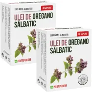 Set Ulei oregano salbatic 2x30cps - PARAPHARM