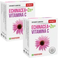Set Echinaceea Zn C comprimate de supt 2x30cp - PARAPHARM