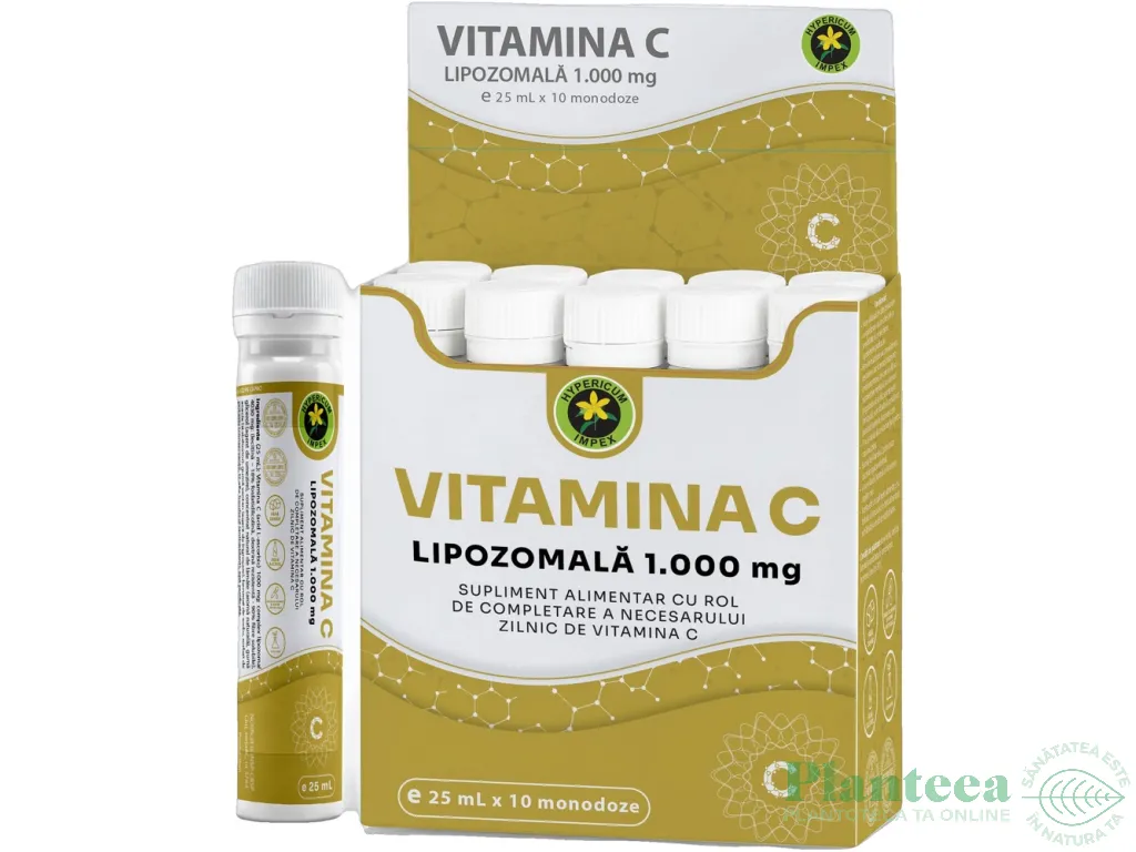 Vitamina C Lipozomala monodoze 10x25ml - HYPERICUM