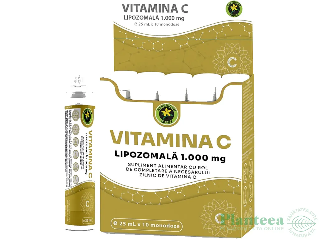 Vitamina C Lipozomala monodoza 1x25ml - HYPERICUM