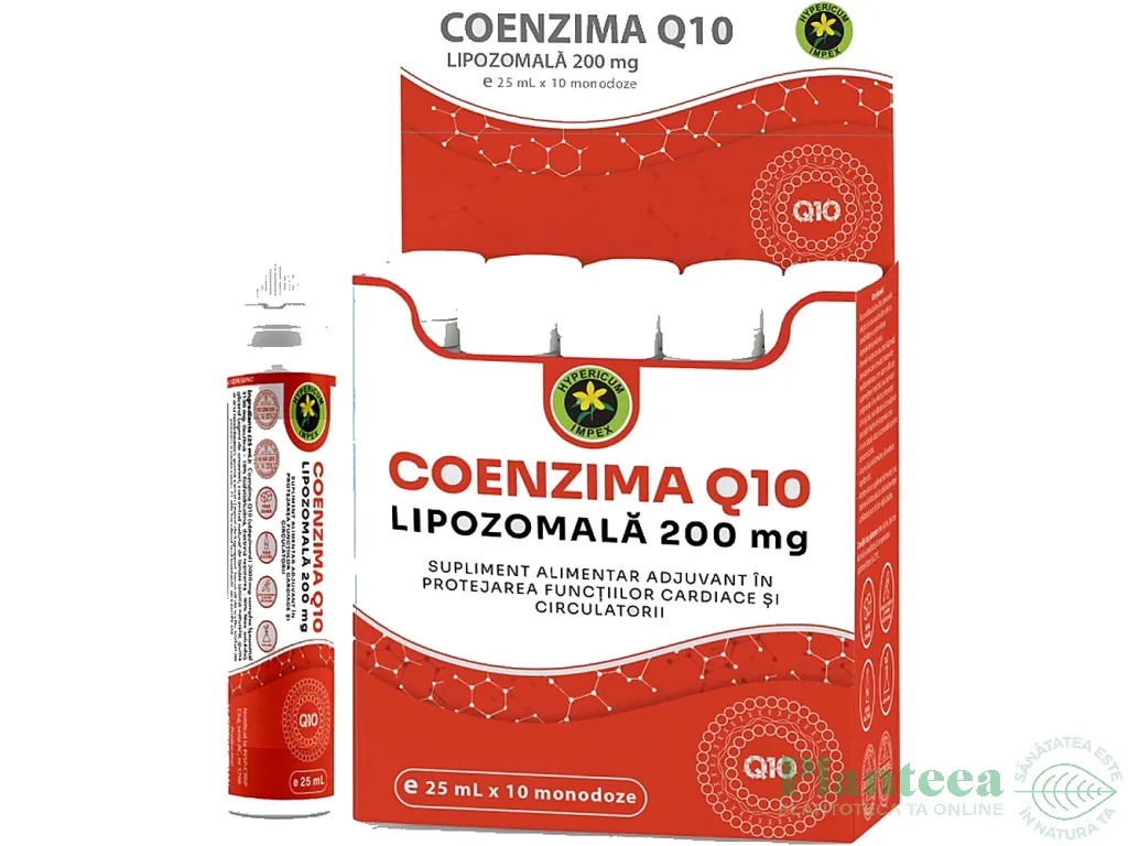 Coenzima Q10 Lipozomala monodoza 1x25ml - HYPERICUM
