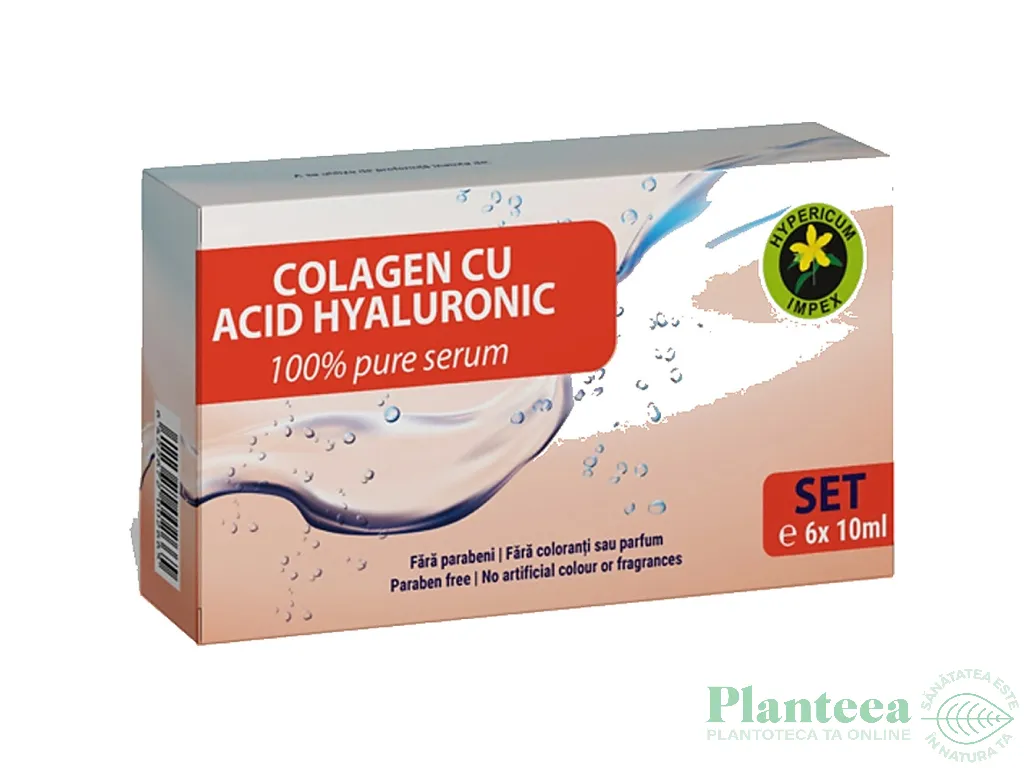 Ser Colagen peptide Acid hialuronic fiola 10ml - HYPERICUM