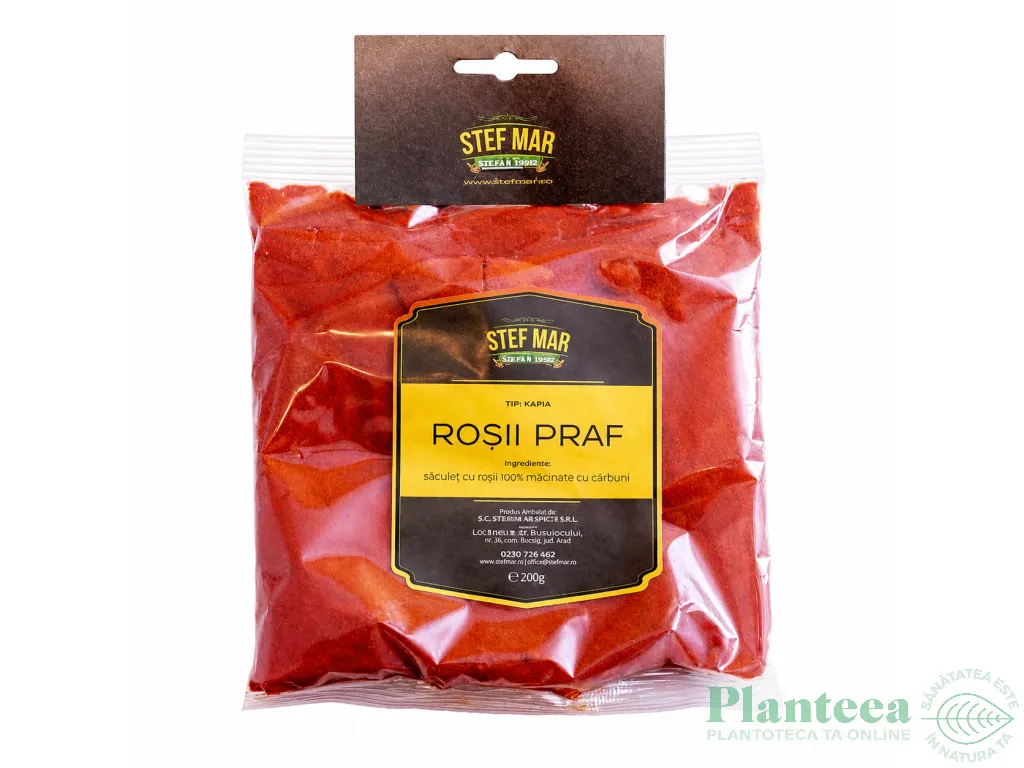 Condiment rosii pulbere 200g - STEF MAR