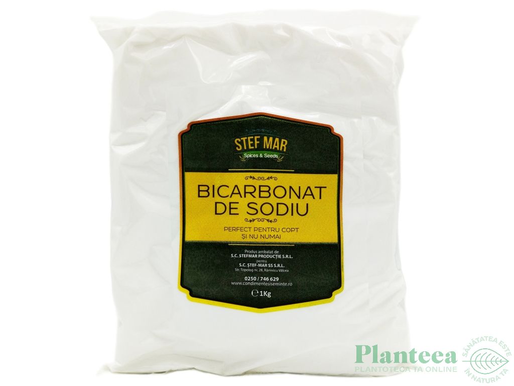 Bicarbonat sodiu 1kg - STEF MAR