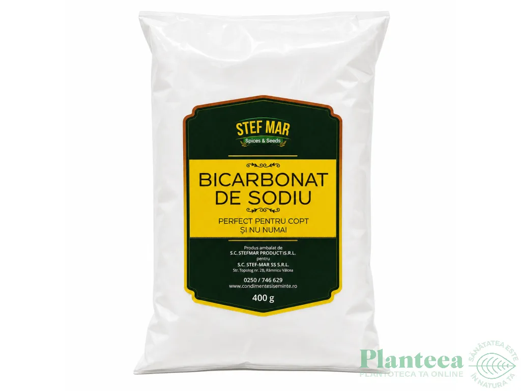 Bicarbonat sodiu 400g - STEF MAR