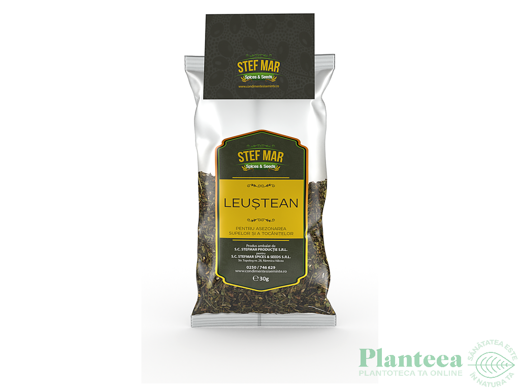 Condiment leustean frunze 30g - STEF MAR