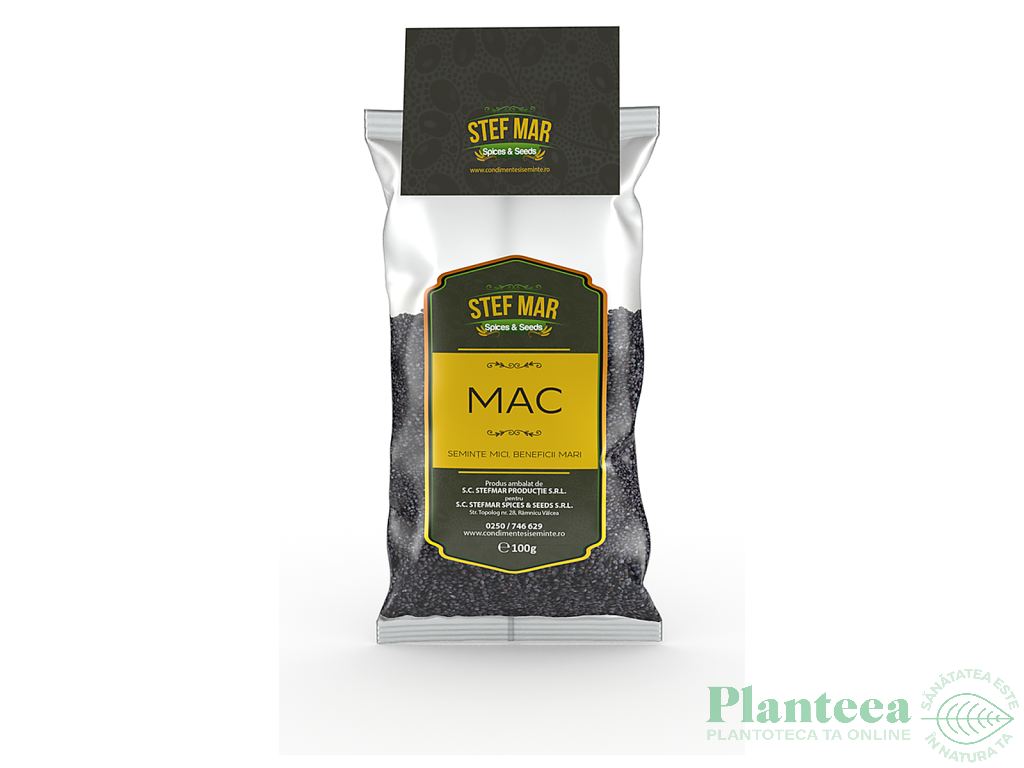 Seminte mac 100g - STEF MAR