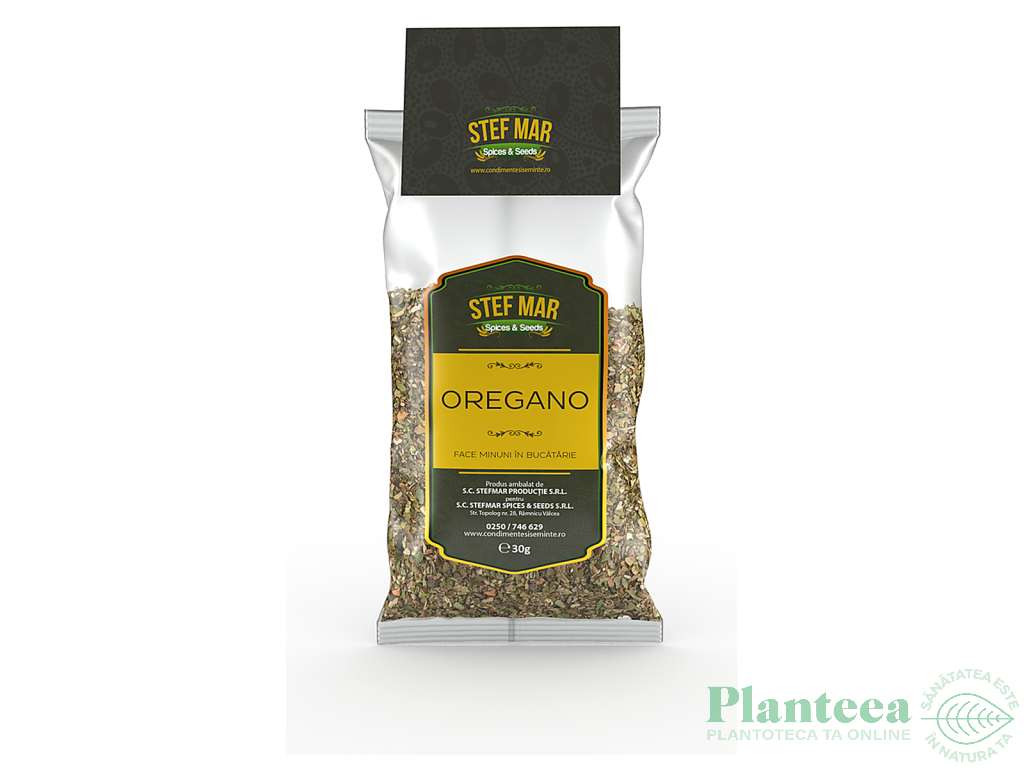 Condiment oregano frunze 30g - STEF MAR