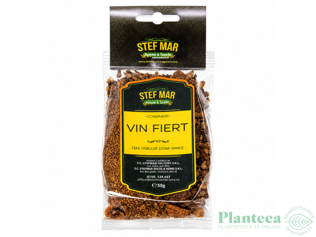 Condimente pt vin fiert 50g - STEF MAR