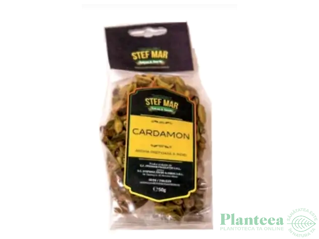 Condiment cardamon boabe 50g - STEF MAR