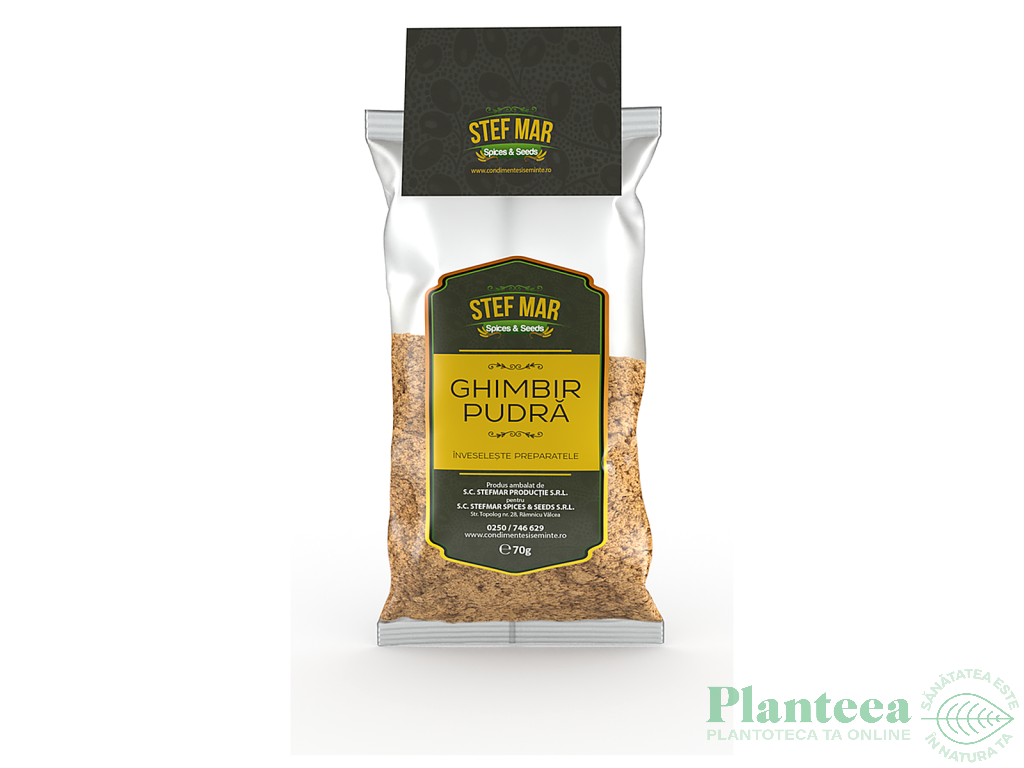 Condiment ghimbir macinat 70g - STEF MAR