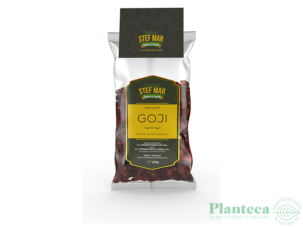 Goji uscat 100g - STEF MAR