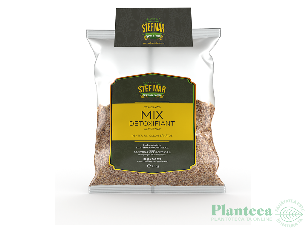 Mix detoxifiant pt colon sanatos 200g - STEF MAR
