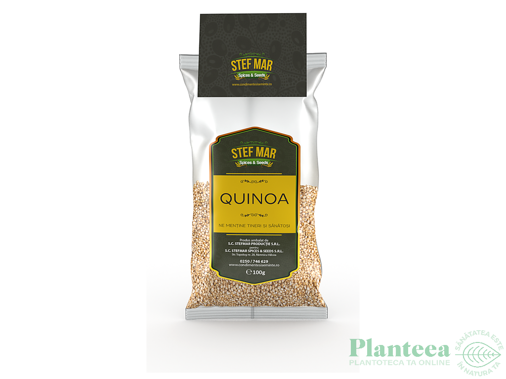 Quinoa alba boabe 100g - STEF MAR
