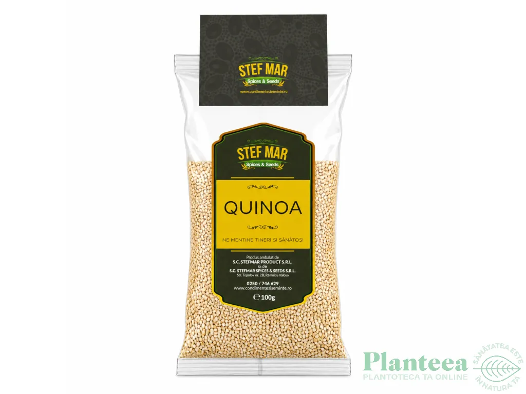 Quinoa alba boabe 100g - STEF MAR