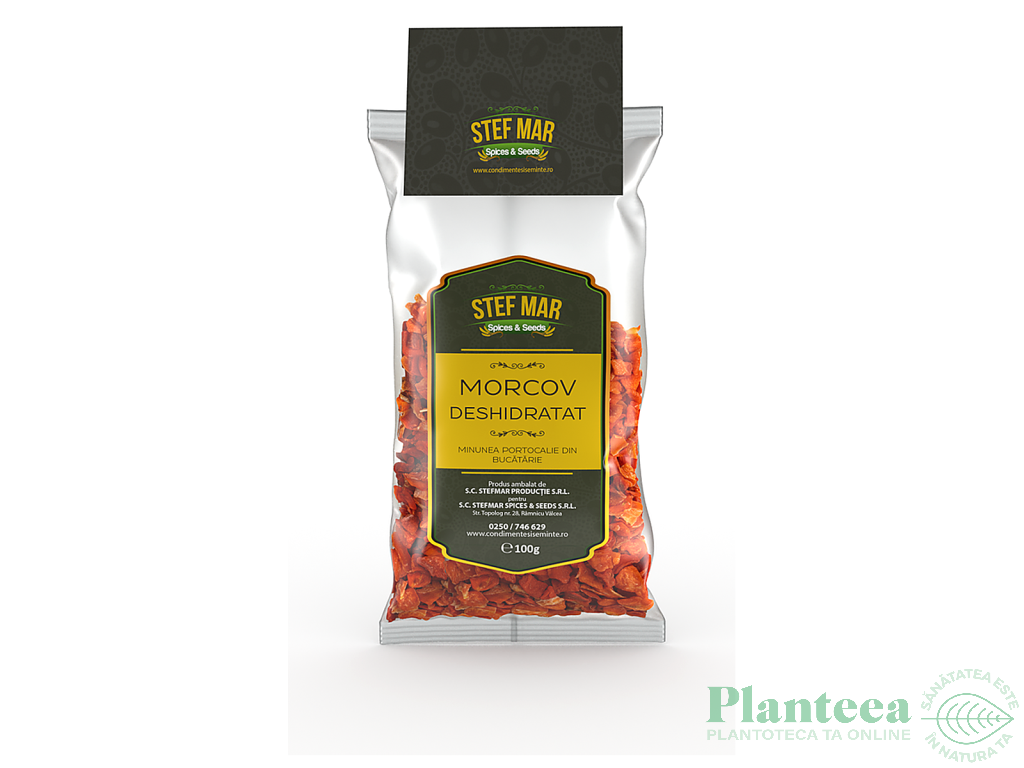 Condiment morcov deshidratat 100g - STEF MAR